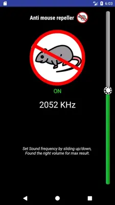 Anti mouse repeller android App screenshot 0